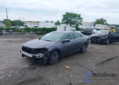 2022 Honda Insight Touring from USA, damaged, VIN 19XZE4F92NE005222